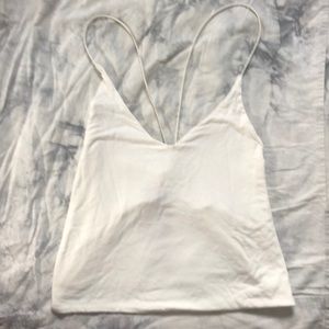 BooHoo Criss Cross Open Back Tank